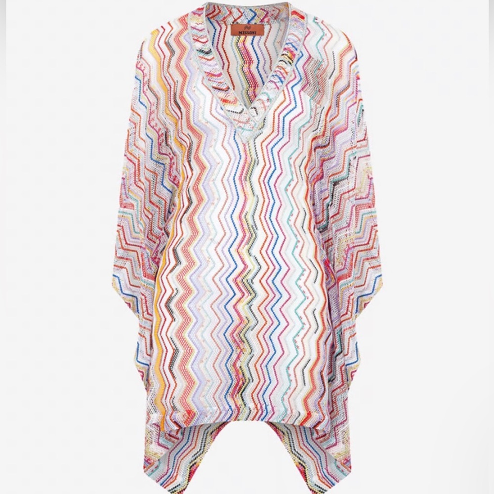 Missoni Colorful Zigzag Swim Cover-Up